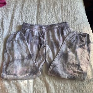 Purple/Pink Tie Dye Sweatpants